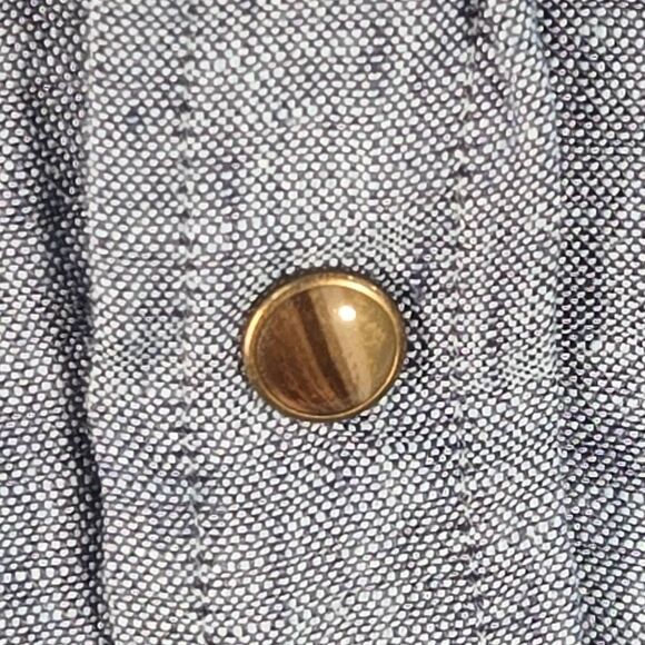 Proper cloth Linen Shirt Long Sleve 3XL Pockets - Picture 5 of 12